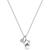 Necklace Sagapo Woman CLICK (COLLANE) in Steel SCK303